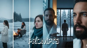 10 Qwen AI Photo Editing Prompts for Boys to Create Stunning Cinematic Winter Landscape Collages