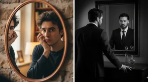 5 ChatGPT AI Photo Editing Prompts for Boys to Create Cinematic Mirror Reflection Portraits in Ultra-Realistic 8K