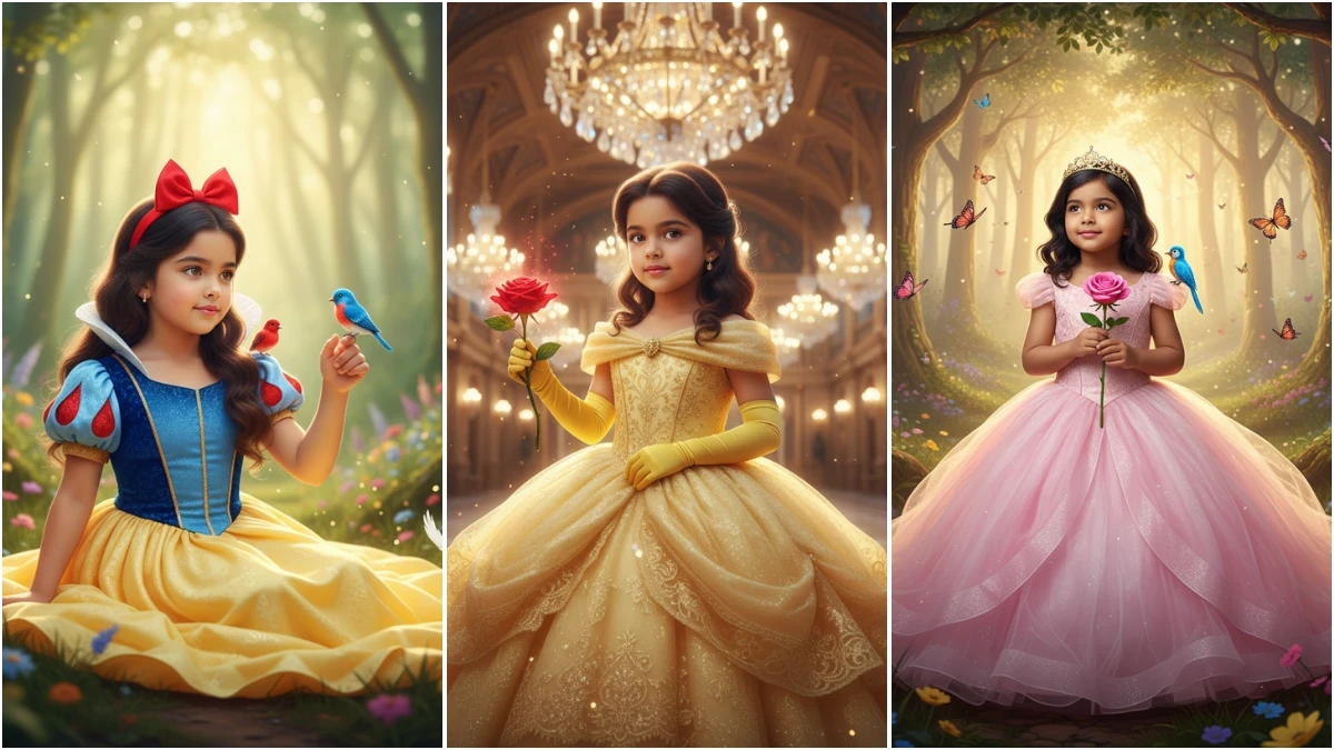 8 Magical Gemini AI Photo Editing Prompts to Turn Your Little Girl into a Real-Life Princess