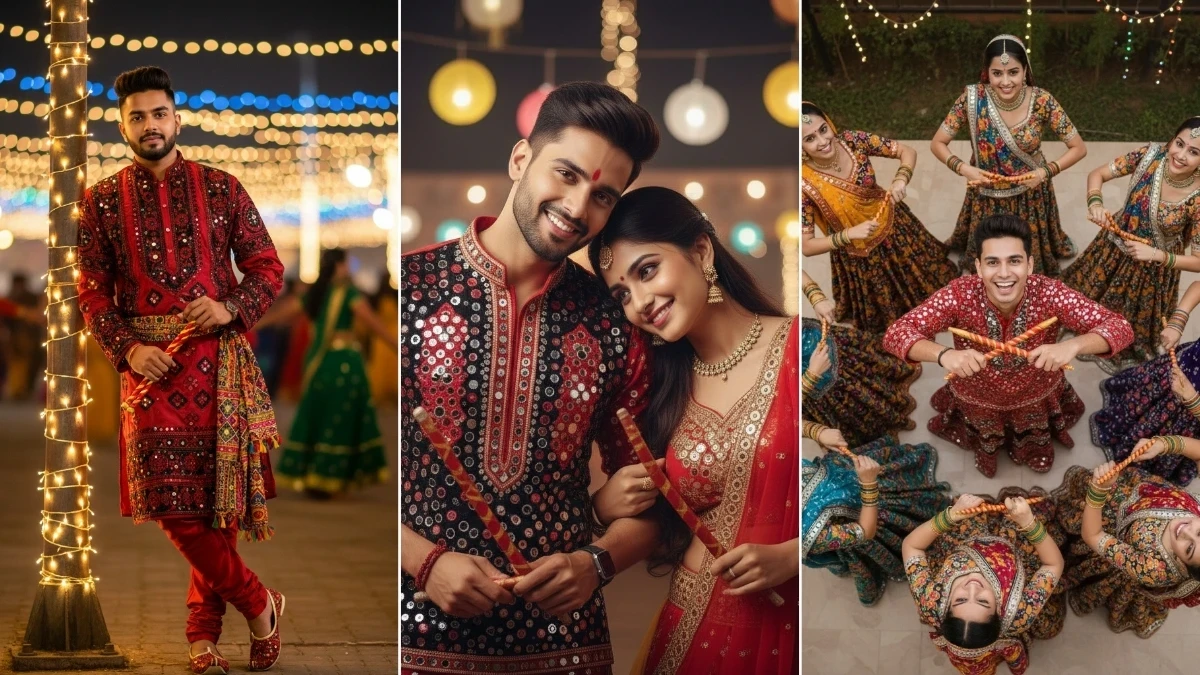 Google Gemini AI Photo Editing Prompts to Craft a Stunning Dandiya Night Look This Navratri