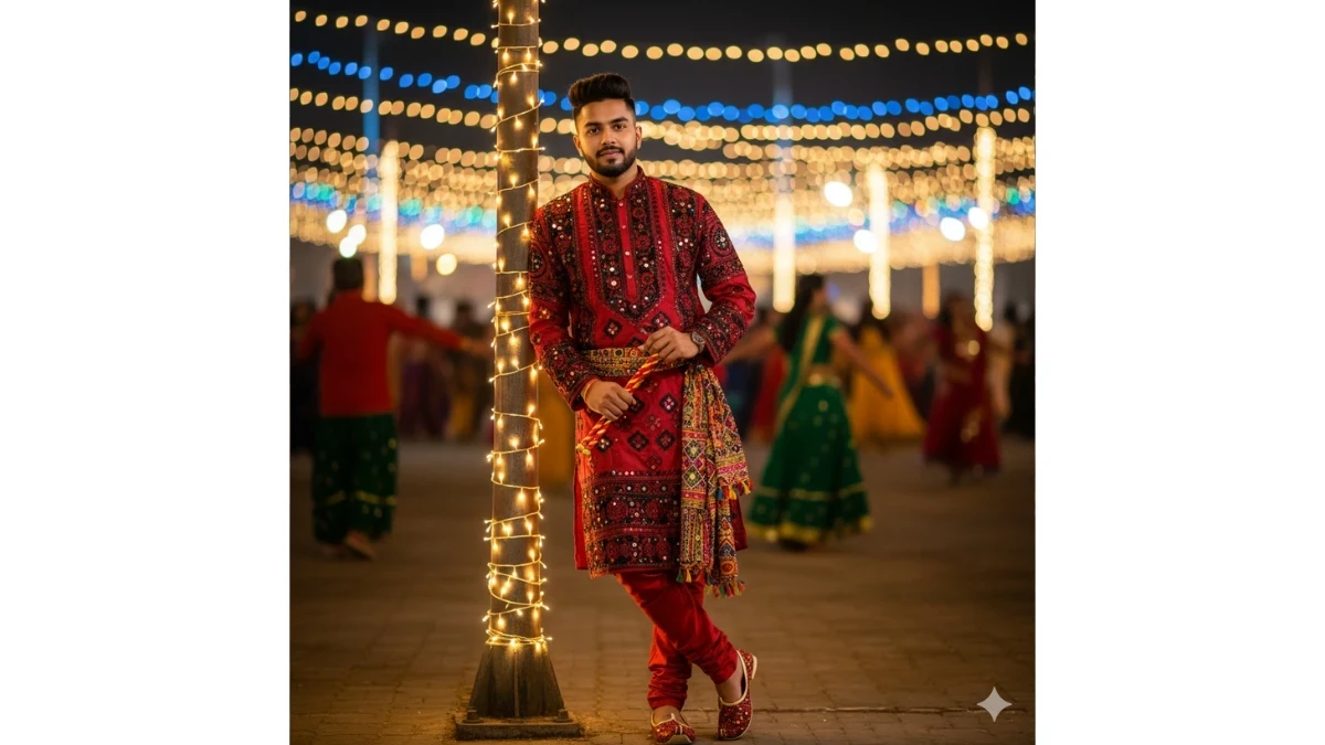 Google Gemini AI Photo Editing Prompts to Craft a Stunning Dandiya Night Look This Navratri image