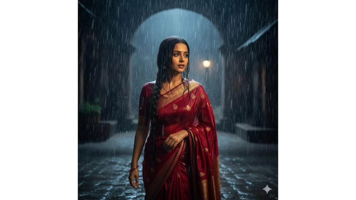 Transform Your Selfie into a Bollywood Red Saree Look with Gemini AI Photo Editor: Easy Prompts for Girls Transform Your Selfie into a Bollywood Red Saree Look with Gemini AI Photo Editor: Easy Prompts for Girls image