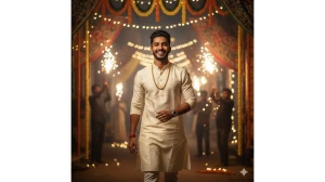 20 Instagram-Trending Google Gemini AI Diwali Photo Editing Prompts for Boys to Create Retro 4K Portraits image