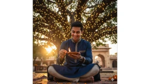 20 Instagram-Trending Google Gemini AI Diwali Photo Editing Prompts for Boys to Create Retro 4K Portraits image