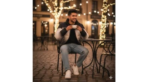 Gemini AI Boys Dual-Color Shirt & 2025 AI Photo Editing Prompts: Where Fashion Meets the Future image