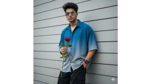 Gemini AI Boys Dual-Color Shirt & 2025 AI Photo Editing Prompts: Where Fashion Meets the Future image