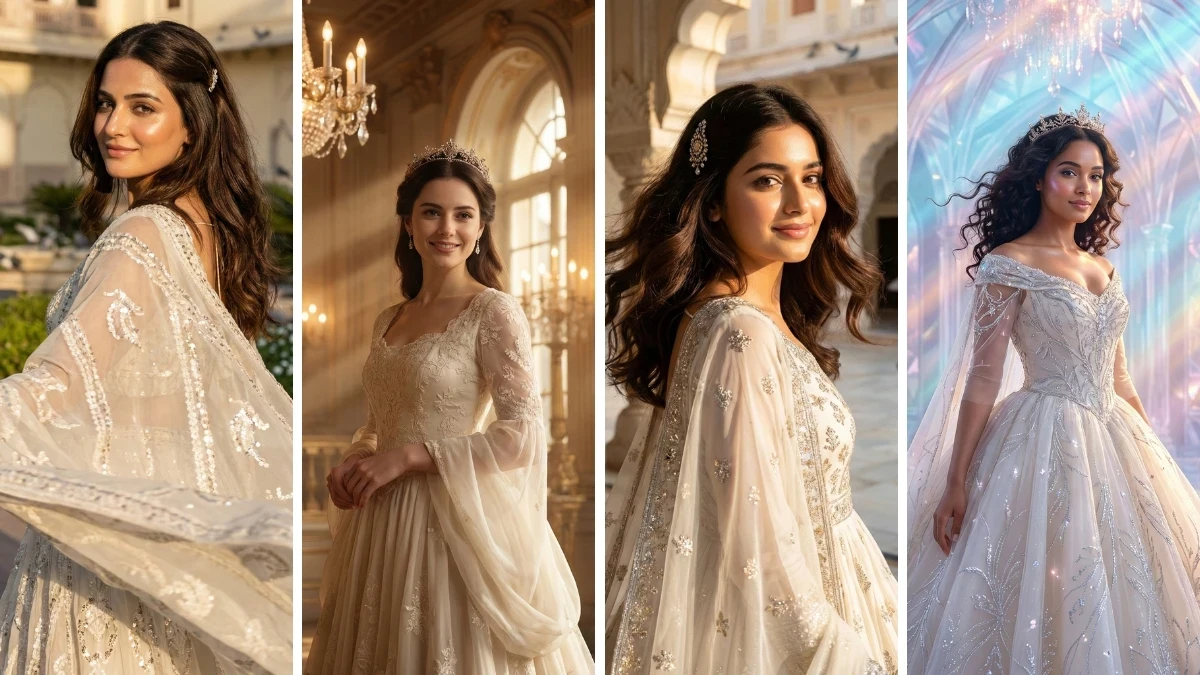 10 Aesthetic Google Gemini AI Photo Editing Prompts for Girls to Create Stunning, High-Quality Princess-Style Portraits