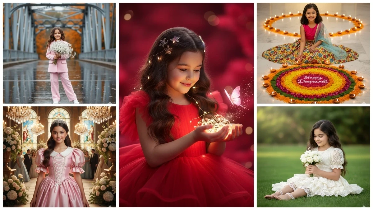 10 Google Gemini AI Photo Editing Prompts to Create Stunning Fairy-Tale and Fantasy Baby Girl Portraits