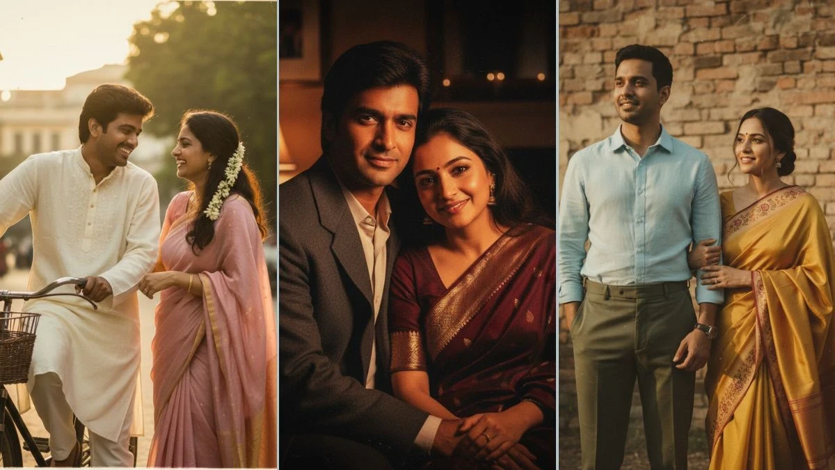 10 Hunyuan Image 3.0 AI Photo Editing Prompts (Copy-Paste) for Couples to Create Stunning Retro & Vintage Portraits