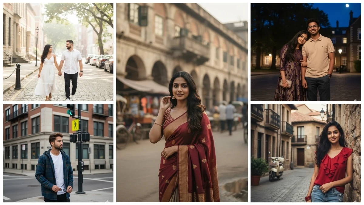 10 Street Photography–Inspired Gemini AI Photo Editing Prompts for Boys, Girls, and Couples