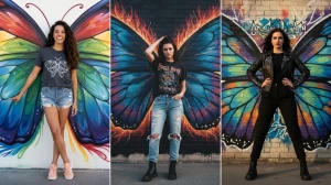 10 Viral Google Gemini AI Photo Editing Prompts for Girls to Create Stunning Butterfly-Wing Portraits