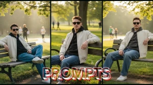 11 Qwen AI Photo Editing Prompts for Boys to Create Realistic 8K Morning Park Portraits