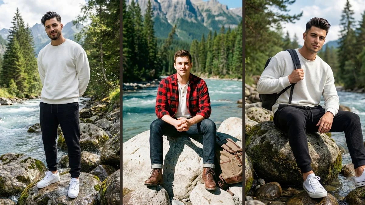 12 Free ChatGPT AI Photo Editing Prompts for Men to Create Dreamy, Cinematic, Ultra-Realistic Riverside Portraits