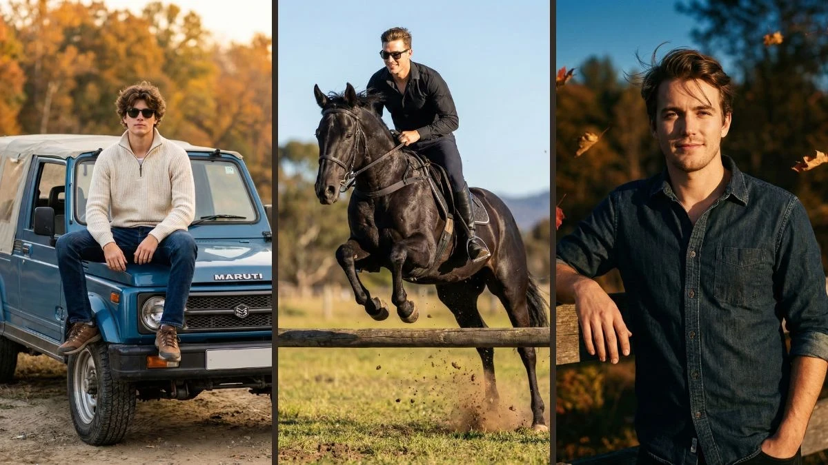 12 Google Gemini AI Photo Editing Prompts for Boys to Create Realistic, Stylish Cinematic Outdoor Portraits