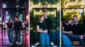 12 Seedream 4.0 Photo Editing Prompts for Stylish, Cinematic Neon Couple Portraits