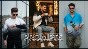 5 Midjourney AI Photo Editing Prompts to Create Ultra-Realistic 8K Dual-Color Shirt Portraits for Boys