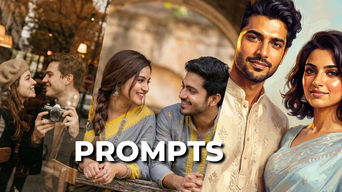 6 Gemini AI Photo Editing Prompts for Creative, Heartwarming Couple Portraits