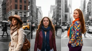 8 Viral Google Gemini AI Photo Editing Prompts for Ultra-Aesthetic Color-Pop Motion-Blur Street Portraits