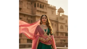 10 ChatGPT AI Photo Editing Prompts for Girls to Create 8K Ultra-Realistic Royal Heritage Portraits with Cinematic Glow image