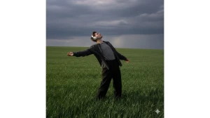 10 Cinematic Google Gemini AI Photo Editing Prompts for Boys to Capture Moody Portraits in Lush Green Fields image