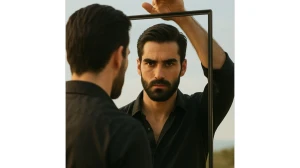 5 ChatGPT AI Photo Editing Prompts for Boys to Create Cinematic 8K Mirror Reflection Portraits image