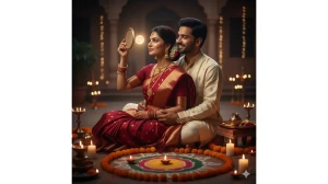 5 ChatGPT Karwa Chauth Photo Editing Prompts to Create Festive HD Portraits with Gemini AI image