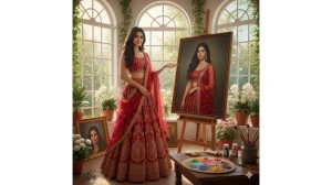 7 Gemini AI Photo Editing Prompts for Girls to Create 8K Real-Life Painting Portraits Where Art Meets Reality image