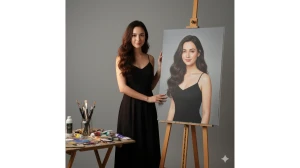 7 Gemini AI Photo Editing Prompts for Girls to Create 8K Real-Life Painting Portraits Where Art Meets Reality image