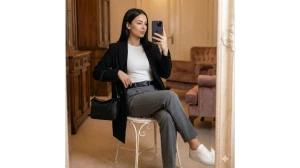 10 Unique Google Gemini AI Photo Editing Prompts for Ultra-Realistic Formal Mirror Selfie Portraits for Girls 10 Unique Google Gemini AI Photo Editing Prompts for Ultra-Realistic Formal Mirror Selfie Portraits for Girls image