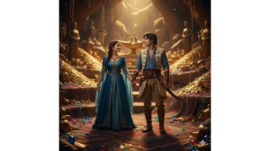 5 Gemini AI Arabian-Style Photo Editing Prompts for Couples to Create Magical, Exotic Portraits image