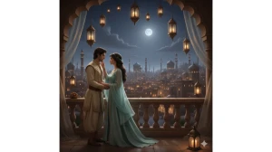 5 Gemini AI Arabian-Style Photo Editing Prompts for Couples to Create Magical, Exotic Portraits image