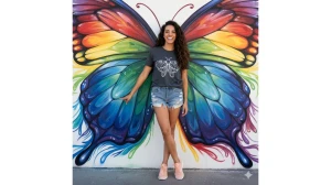 10 Viral Google Gemini AI Photo Editing Prompts for Girls to Create Stunning Butterfly-Wing Portraits image