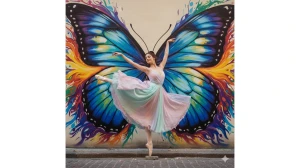 10 Viral Google Gemini AI Photo Editing Prompts for Girls to Create Stunning Butterfly-Wing Portraits image