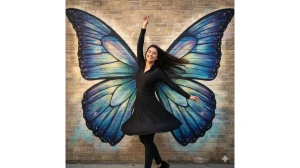 10 Viral Google Gemini AI Photo Editing Prompts for Girls to Create Stunning Butterfly-Wing Portraits image