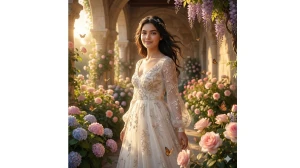 10 Aesthetic Google Gemini AI Photo Editing Prompts for Girls to Create Stunning, High-Quality Princess-Style Portraits image