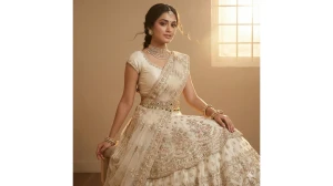 8 Trending Google Gemini AI Photo Editing Prompts for Creating Ultra-Realistic Bridal Lehenga Portraits image
