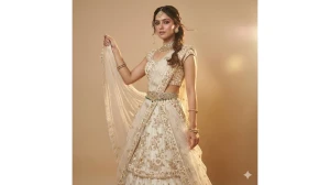 8 Trending Google Gemini AI Photo Editing Prompts for Creating Ultra-Realistic Bridal Lehenga Portraits image