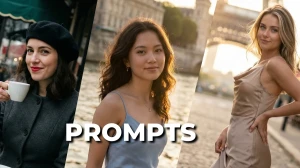 10 Google Gemini AI Photo Editing Prompts for Creating Hyper-Realistic Paris-Style Portraits of Girls
