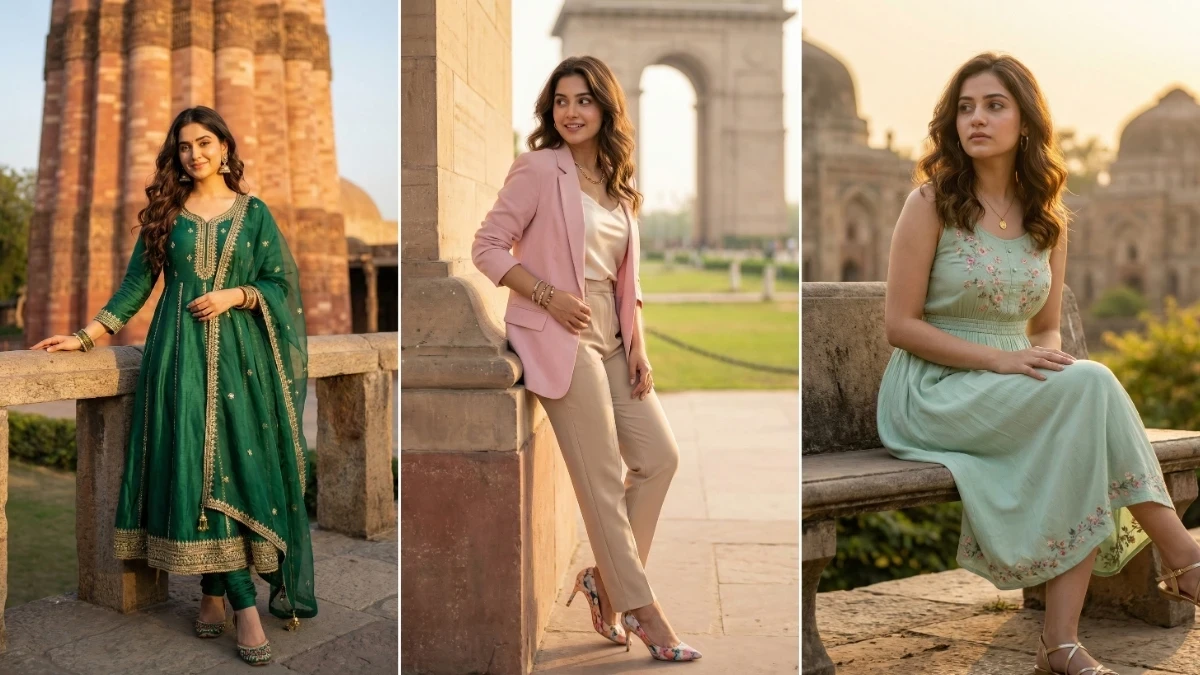 7 Seedream 4.0 AI Photo Editing Prompts for Ultra-Realistic Cinematic Portraits of Women at Iconic Delhi Landmarks