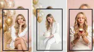 8 Google Gemini AI Photo Editing Prompts for Girls to Create Ultra-Realistic Soft Studio Birthday Portraits