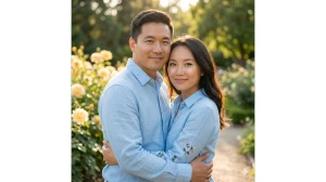 12 incredible Seedream 4.0 AI photo editing prompts to help you create beautifully realistic and romantic couple portraits. image