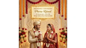 8 Free Gemini AI Wedding Card Photo Editing Prompts for Elegant, Professional-Quality Invitations image