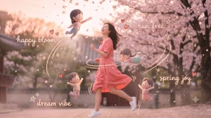 Trending Chibi Cartoon Style Girls AI Photo Editing Prompts 2026 image