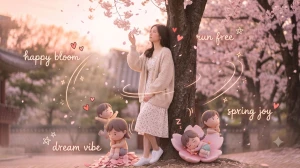 Trending Chibi Cartoon Style Girls AI Photo Editing Prompts 2026 image